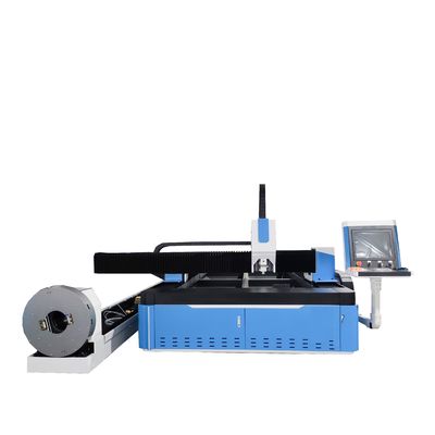 Mit Rotations-Metallrohr-Laser-Schneidmaschine 1530 CNC Raycus 6000W 12000W