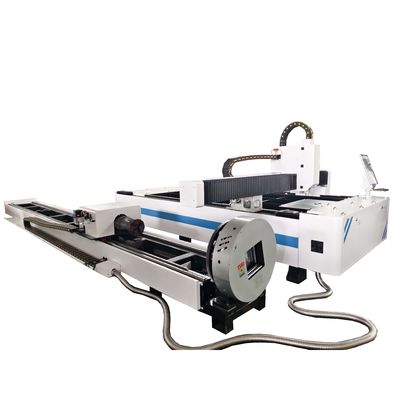 Mit Rotations-Metallrohr-Laser-Schneidmaschine 1530 CNC Raycus 6000W 12000W