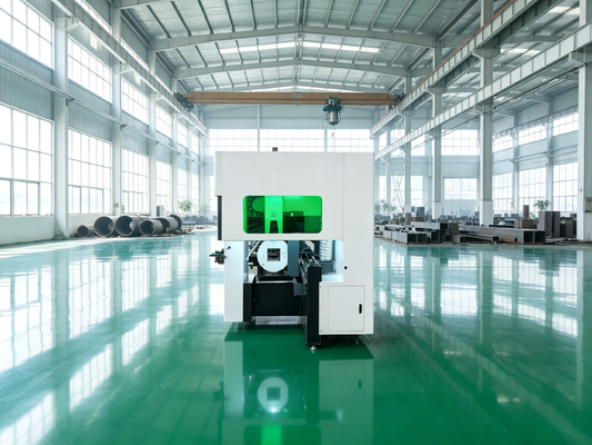 Rotary Metal Pipe Tube 1530 Laser Cutting Machine CNC Raycus 6000W 12000W
