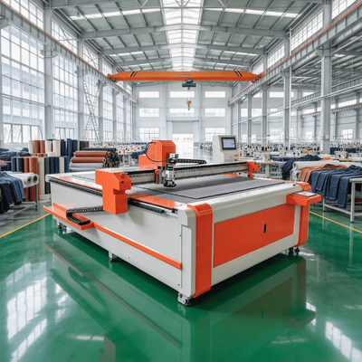 380V oszillierende Schneidemaschine 1611 1625 Auto Mat Cutting Machine