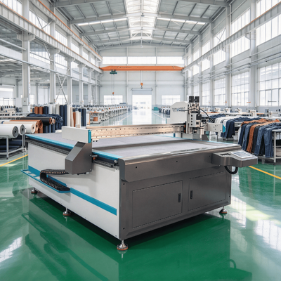 Oszillierende Messer-Schneidemaschine Cnc für Auto Mat Cutting 1625 Arbeitsgröße